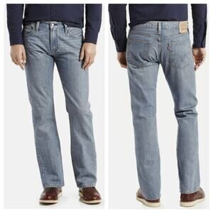 Levi's Men's 527 Low Rise Boot Fit Jean Light Wash Size 36x32